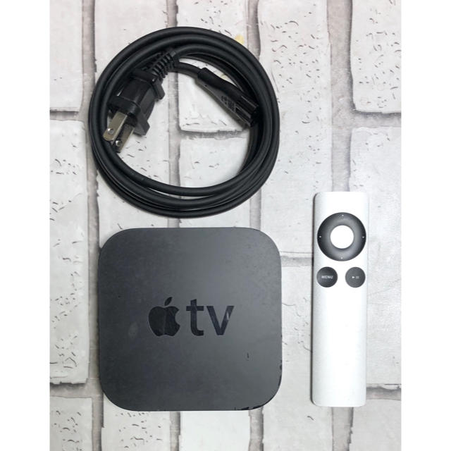 Apple(アップル)のおまけ付き♪ Apple TV 第2世代 スマホ/家電/カメラのテレビ/映像機器(テレビ)の商品写真