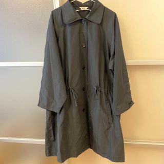 ザラ(ZARA)のステンカラーコート　トレンチコート　古着　ナイロンジャケット(トレンチコート)