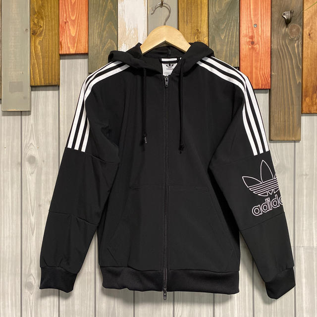 adidas originals ジップアップ パーカー