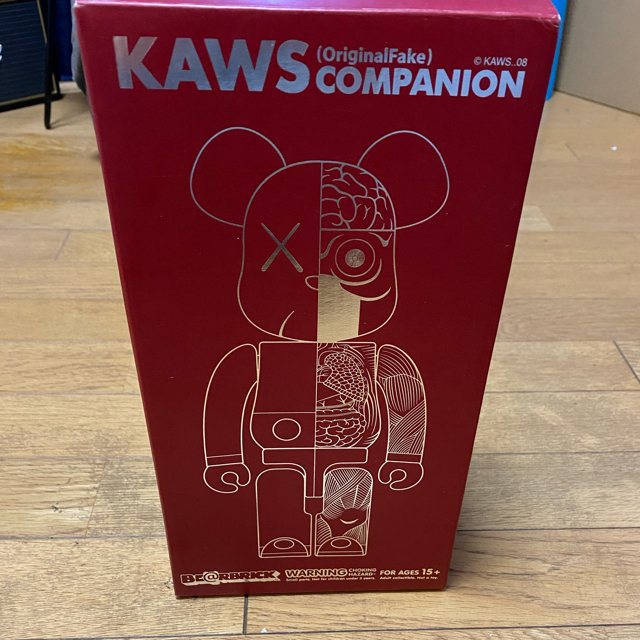 MEDICOM TOY - KAWS Bearbrick Brown Dissected 400%