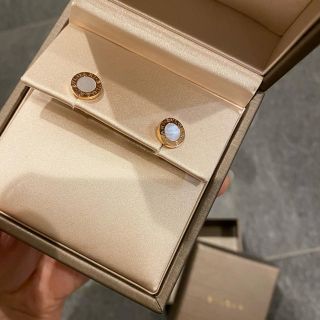 ブルガリ(BVLGARI)のブルガリ ピアス ピンクゴールド(ピアス)