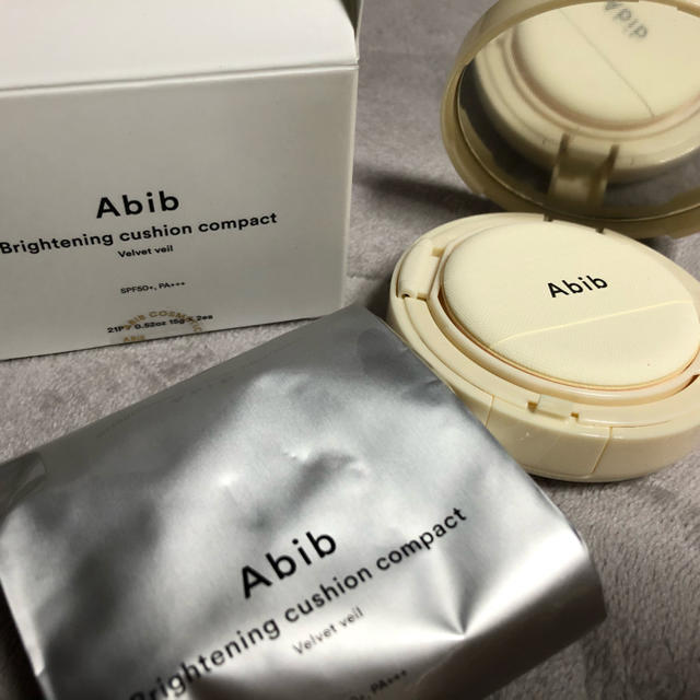 お値下げ中！新品　Abib クッションファンデーション コスメ/美容のベースメイク/化粧品(ファンデーション)の商品写真