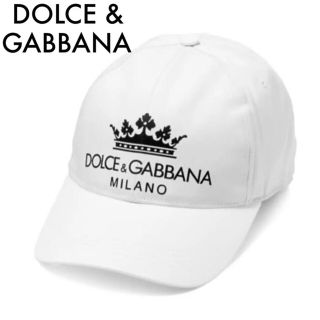 ドルチェアンドガッバーナ(DOLCE&GABBANA)の【マロン様ご専用】ドルチェキャップ、キャメルカットソー、ブラックカットソーの3点(キャップ)