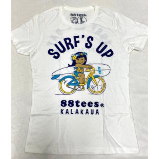 エイティーエイティーズ(88TEES)の88tees Tシャツ　白(Tシャツ(半袖/袖なし))