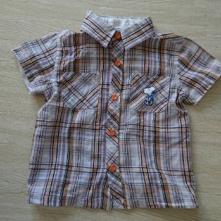 ピーナッツ(PEANUTS)のSNOOPY baby  半袖シャツ 100(Tシャツ/カットソー)
