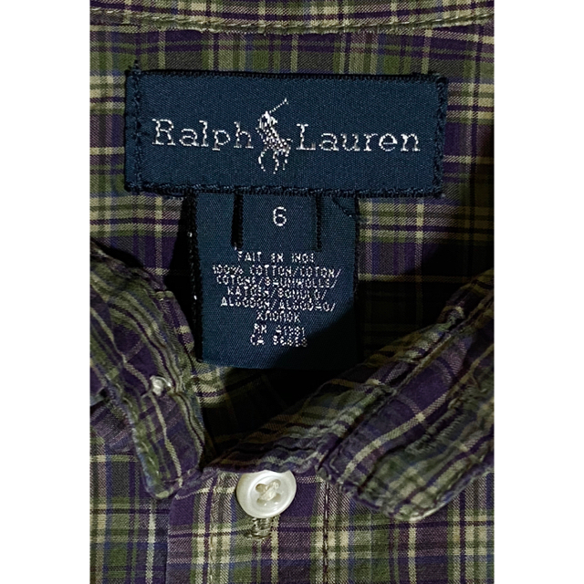 Ralph Lauren(ラルフローレン)のRalph Lauren  ブラウス 2枚 セット　120  キッズ/ベビー/マタニティのキッズ服男の子用(90cm~)(ブラウス)の商品写真