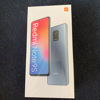 【新品未使用】Redmi Note 9S 128GB 国内版 ブルー(スマートフォン本体)