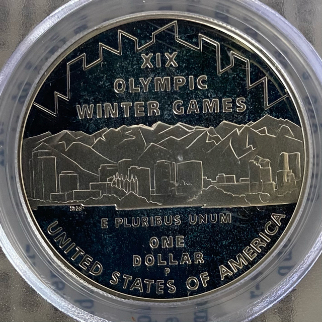アメリカ PCGS 2002 PR69 オリンピックコイン M.マーカンティ - 貨幣
