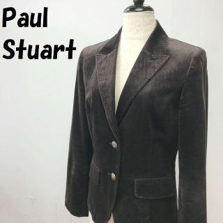 ポールスチュアート(Paul Stuart)の【人気】ポールスチュアート ベルベットジャケット 三陽商会 サイズ6 レディース(テーラードジャケット)