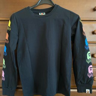 アベイシングエイプ(A BATHING APE)のA BATHING APE ロンT 美品 お買い得 レア(Tシャツ(長袖/七分))