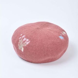 フランシュリッペ(franche lippee)のフランシュリッペ　ガーデニング刺繍　ベレー帽(ハンチング/ベレー帽)