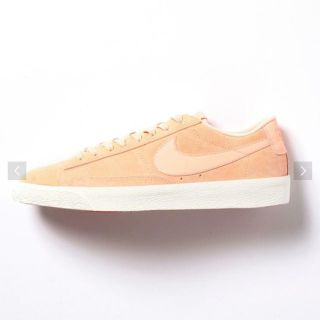 ナイキ(NIKE)の【送料無料】NIKE BLAZER LOW SUEDE PINK(スニーカー)