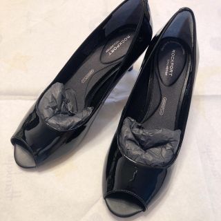 ロックポート(ROCKPORT)のROCKPORT 5cmヒールオープントゥパンプス(ハイヒール/パンプス)