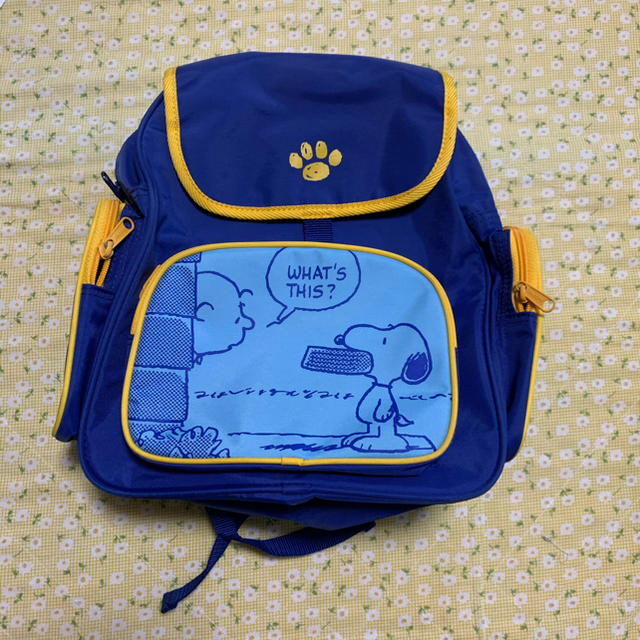 SNOOPY(スヌーピー)の★美品★スヌーピーリュックサック キッズ/ベビー/マタニティのこども用バッグ(リュックサック)の商品写真