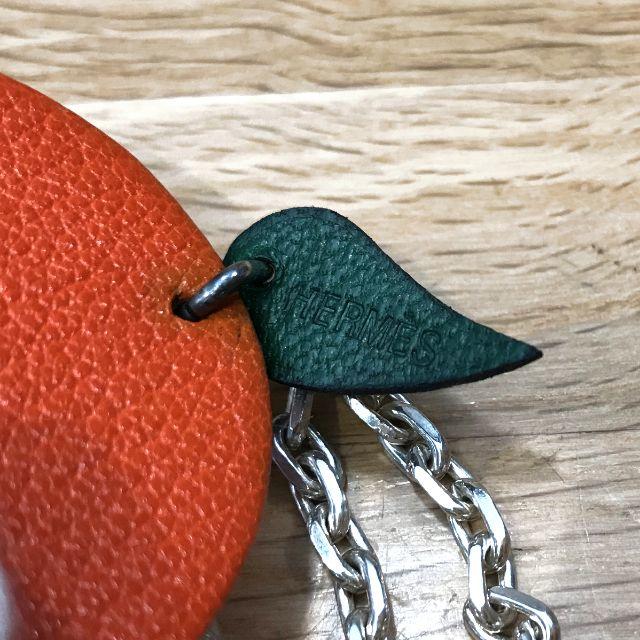 Hermes(エルメス)のユキ様専用　美品 エルメス フルーツチャーム キーホルダー バッグチャーム  レディースのファッション小物(キーホルダー)の商品写真