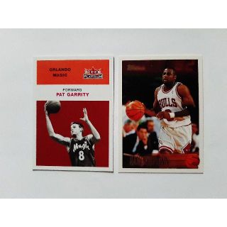 名バスケットプレイヤー！ランディ・ブラウン&パット・ギャリティの選手カード(スポーツ選手)