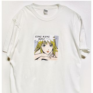 「君と僕の第三次世界大戦的恋愛革命」復刻Tシャツ（ホワイト）  XL(Tシャツ/カットソー(半袖/袖なし))