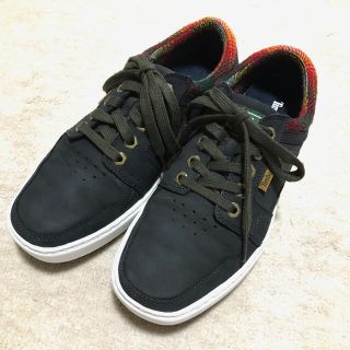 ティンバーランド(Timberland)の26cm【ティンバーランド】レザースニーカー・紺(スニーカー)