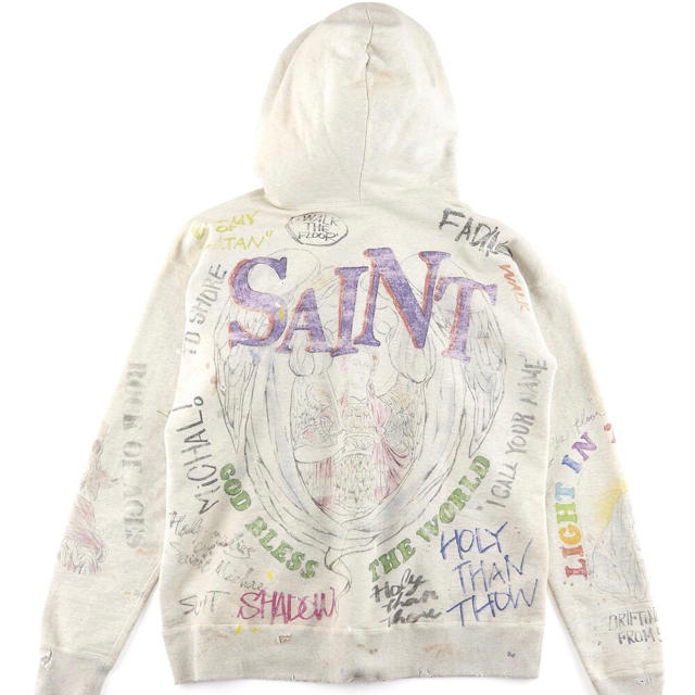 SAINT MICHAEL SM7 HOODIE Lサイズ 上品 41160円引き www.gold-and