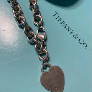 ティファニー(Tiffany & Co.)の送料無料ティファニー ブレスレット ハートタグ チェーン　シルバー925(ブレスレット/バングル)