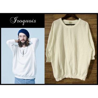 イロコイ(Iroquois)の完売 イロコイ 16SS 20/2 引き揃え サーマル カットソー Tシャツ 1(Tシャツ/カットソー(半袖/袖なし))