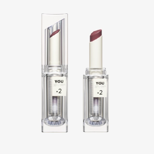 FLOWFUSHI(フローフシ)のUZU ウズ　38℃/99℉ LIPSTICK YOU+2:SMOKY-RED コスメ/美容のベースメイク/化粧品(口紅)の商品写真