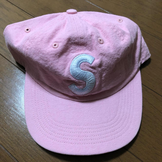 supreme Sロゴ　キャップ