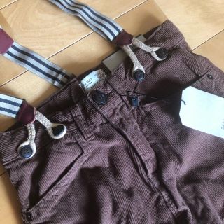 ザラ(ZARA)の【新品】ZARA コーデュロイ　パンツ　118cm ブラウン(パンツ/スパッツ)