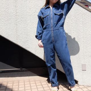 サンタモニカ(Santa Monica)のVintage Denim jump suits(オールインワン)