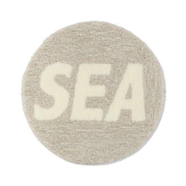 WIND AND SEA (round) MAT / GRAY (AC-87)ラグマット