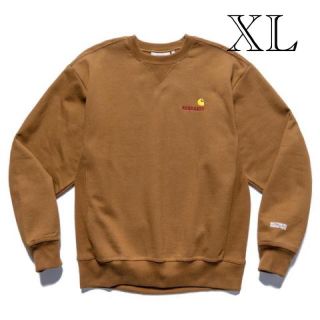 ワコマリア(WACKO MARIA)のWACKO MARIA CARHARTT SWEAT XL BROWN(スウェット)