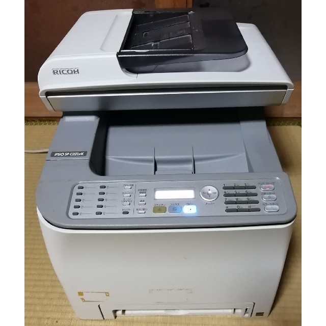 RICOH(リコー)のリコー A4カラーレーザー複合機 RICOH IPSiO SP C221SF スマホ/家電/カメラのPC/タブレット(PC周辺機器)の商品写真