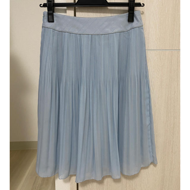 anySiS(エニィスィス)のany sis/シフォンスカート水色 レディースのスカート(ひざ丈スカート)の商品写真