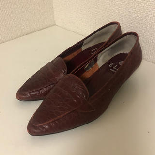 エル(ELLE)のElleレトロパンプス(ローファー/革靴)