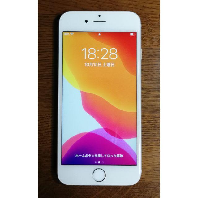 iPhone6s 64GB (シルバー simロック解除済 本体・ケーブル)