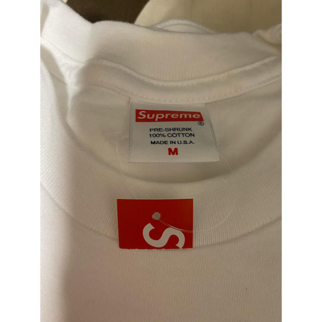 Supreme(シュプリーム)のSupreme box logo L/S tee シュプリーム　ボックスロゴ　Ｍ メンズのトップス(Tシャツ/カットソー(七分/長袖))の商品写真