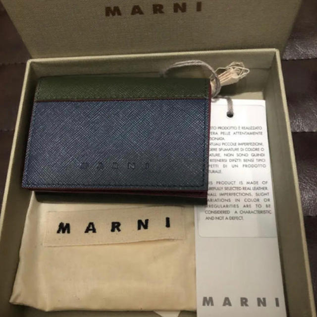 Marni(マルニ)のmarni トリフォールドウォレット メンズのファッション小物(折り財布)の商品写真