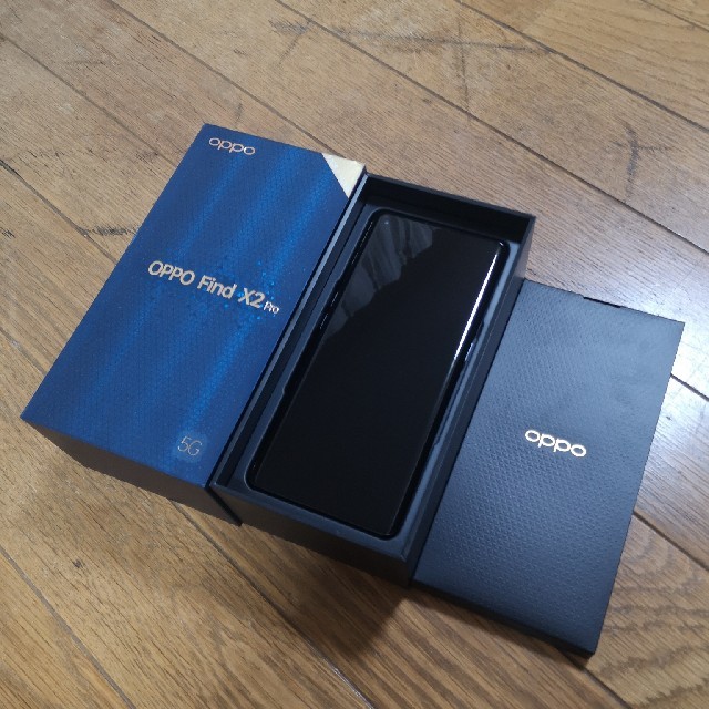 新品未使用 au OPPO Find X2 Pro OPG01 ブラック スマホ/家電/カメラのスマートフォン/携帯電話(スマートフォン本体)の商品写真