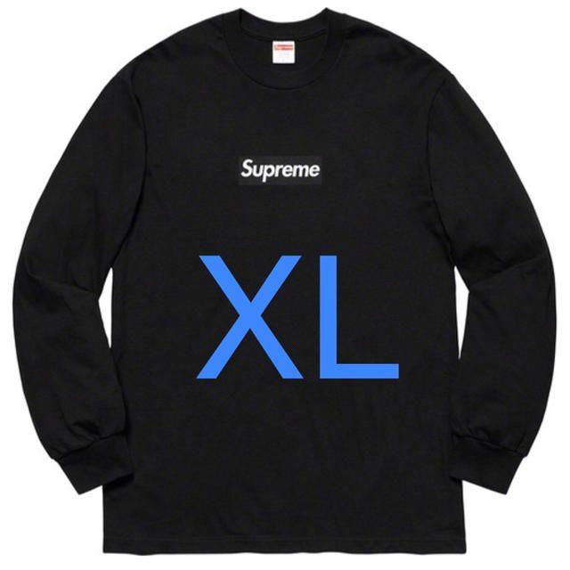 supreme Box Logo L/S TeeBlack黒SIZE