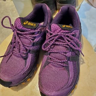 アシックス(asics)の美品！アシックス　トレッキングシューズ(スニーカー)