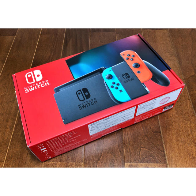 新品未開封 任天堂 スイッチ ネオンブルー/レッド NintendoSwitch-