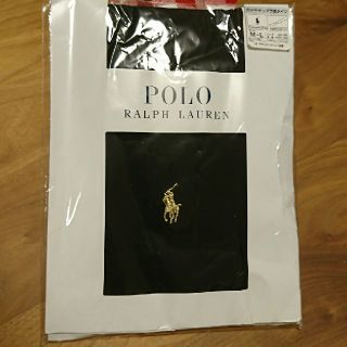 ポロラルフローレン(POLO RALPH LAUREN)のラルフローレン  黒  タイツ M～L 未使用(タイツ/ストッキング)