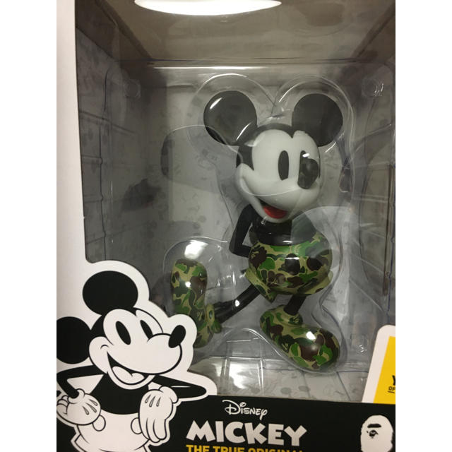 MEDICOM TOY(メディコムトイ)のMICKEY THE TRUE ORIGINAL VCD BAPE MOUSE エンタメ/ホビーのおもちゃ/ぬいぐるみ(キャラクターグッズ)の商品写真