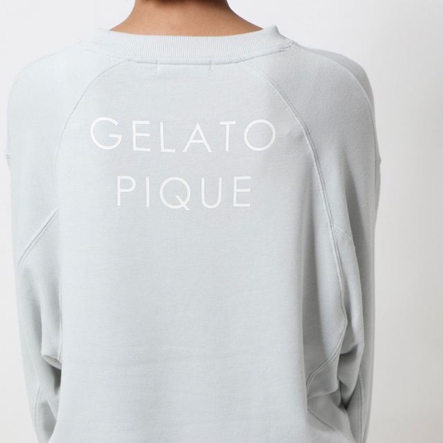 gelato pique(ジェラートピケ)の新品♡完売レア♡ジェラートピケ スウェットプルオーバー&ロングパンツ ミント レディースのルームウェア/パジャマ(ルームウェア)の商品写真