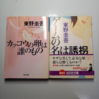 ゆう@様専用　本2冊(文学/小説)