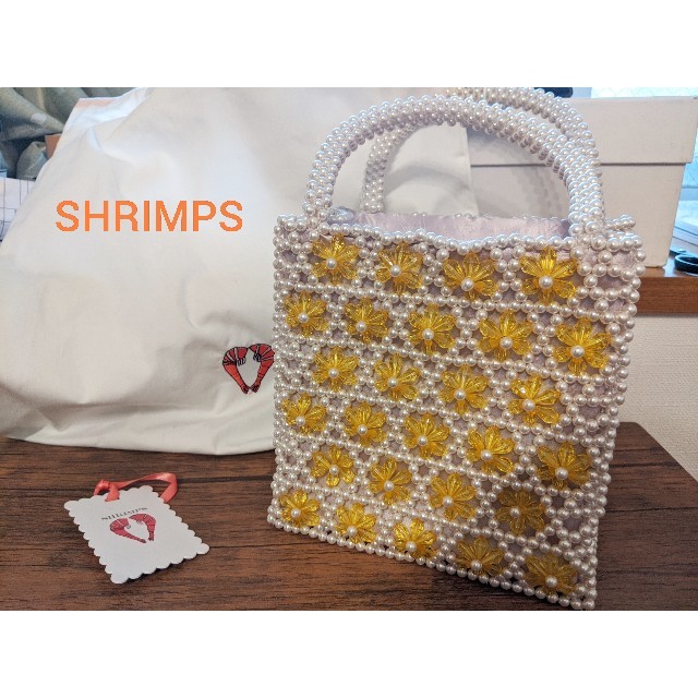 SHRIMPS ビーズバッグ