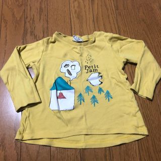 プチジャム(Petit jam)のpetit jam 長袖カットソー　100(Tシャツ/カットソー)