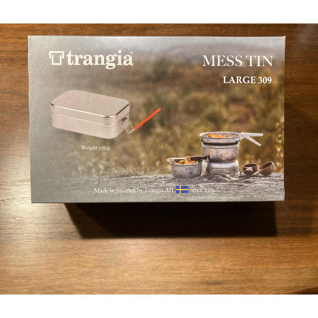 【新品・未開封】Trangia Mess Tin Large 309（赤）