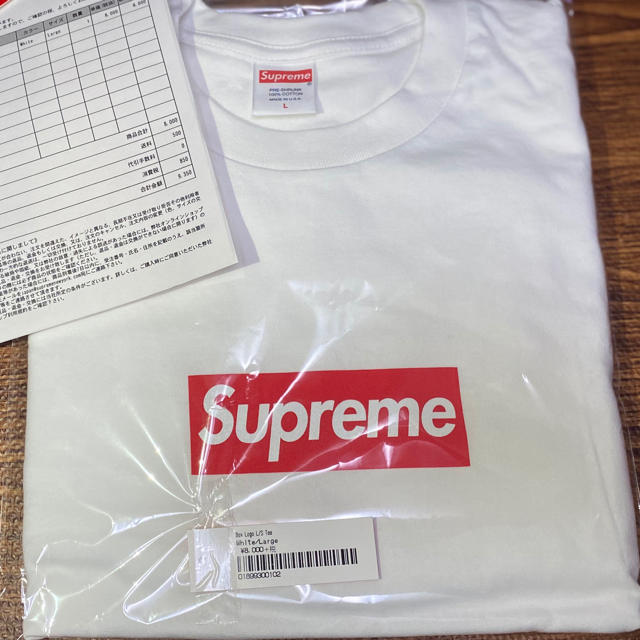 【期間限定値下げ】【新品未使用】supreme Box Logo L/S Tee