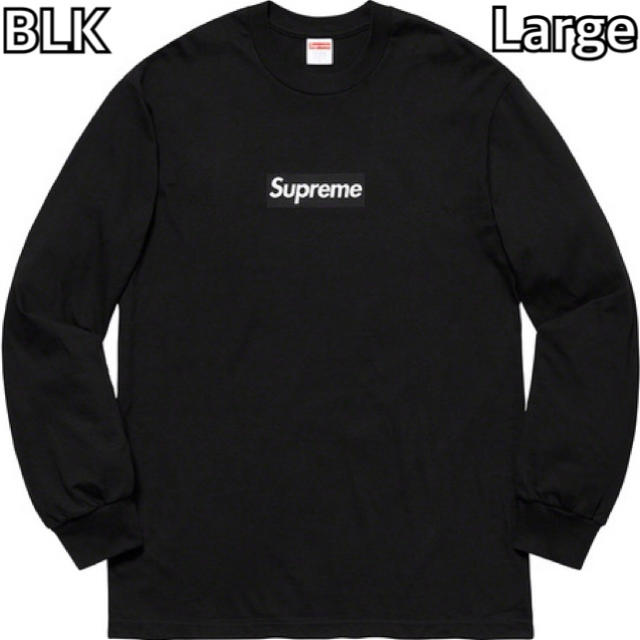 Supreme Box Logo L/S Tee Black LargeBlackサイズ